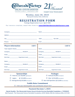Thumbnail for CCF Golf Registration 2025 PDF file